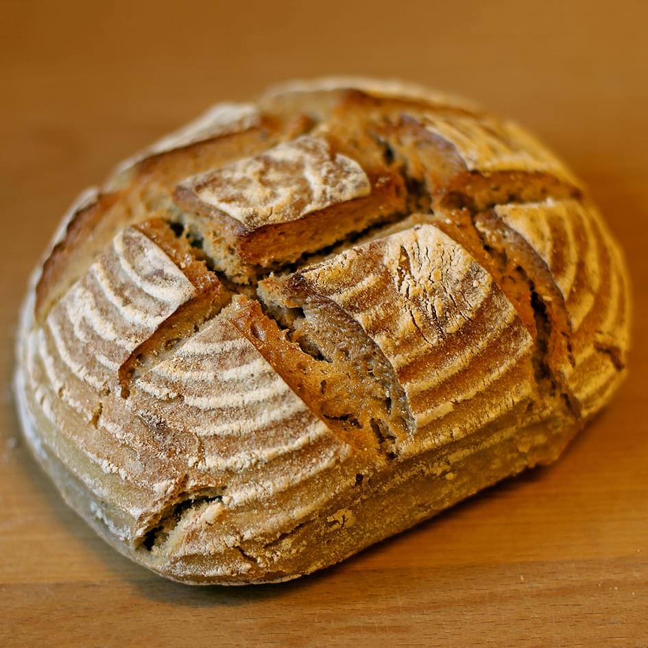 Dinkelsauerteigbrot